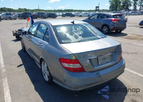 2010 Mercedes-Benz C 300 Luxury 4Matic/Sport 4Matic from USA, damaged, VIN WDDGF8BB1AR126896